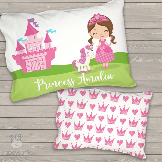 Girls Daycare Toddler Pillow girls pillow princess and