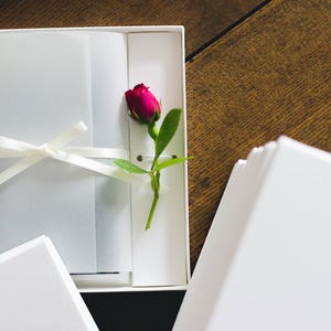 Paper Photo Box - Presentation Box - Wedding Photography - Memories Gift - USB Box - Dreaming Cloud Albums