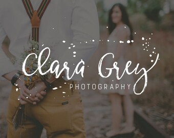 Logo Design, Rustic Logo, Boho Logo, Bohemian Logo, Photography Logo, Watermark Logo, Boutique Logo, Logo and Watermark, Script Logo