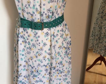 Sale! 50% reduced! Beautiful summer original vintage dress from the 70s!