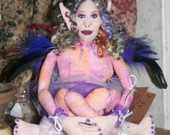 Fairy Doll, Cloth Doll, OOAK Doll ON SALE