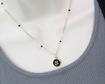 Initial Pendant Necklace