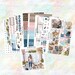 Fall, Doggies and Cafecito Sticker Kit- Planner sticker kit/ 8 sheets plus half box for Erin Condren Life Planners/ Weekly kit/ Vertical