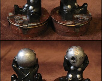 Steampunk "Mr Tiboudou" figurine