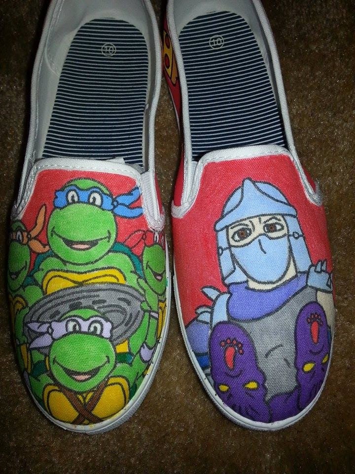 Teenage Mutant Ninja Turtle shoes