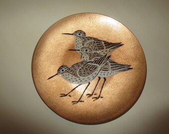 CALIFORNIA SIERRA MADRE Annemarie Davidson Plate
