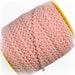 Narrow Light Pink RicRac. 3/16" Pale Pink Ric Rac Trim. Skinny Light Pink Ric Rac. Scalloped Light Pink Trim. 3 Yards.