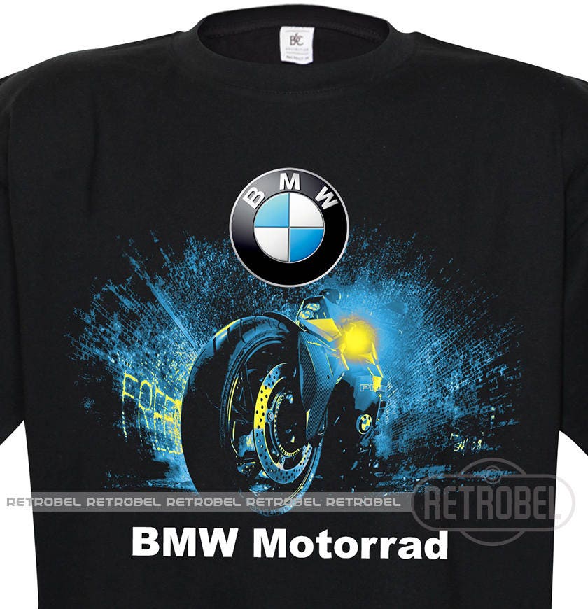 BMW Motorrad Motorcycles Tee Men’s Motorcycle T-shirt BMW