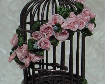 Dollhouse Miniature 1:12 Scale – Charming Cage a’ Oiseaux