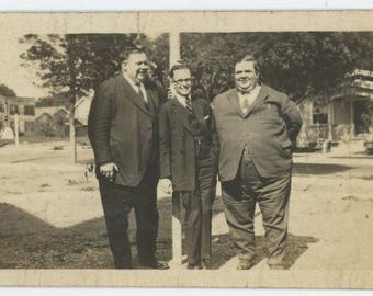Vintage Snapshot Photo: Three Men, c1930s (712631)