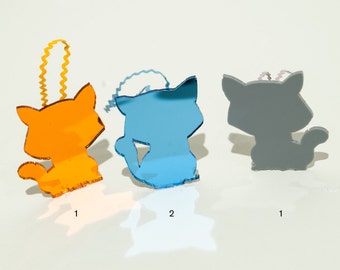 Cat Christmas Ornament, Kitty Ornament, Cat Lover Gift, Laser Cut Cat, Kitty Cat Christmas Ornament!