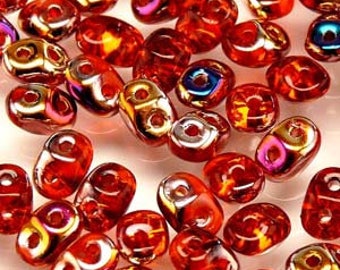10/20g Matubo Superduo HYACINTH color beads DU0590030 two hole beads Super Duo Czech beads 2.5x5 mm