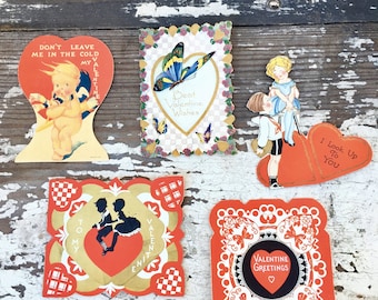 Vintage Valentines Cards