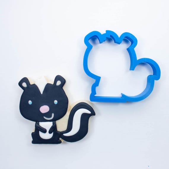 Woodland Skunk Cookie Cutter Animal Cookie Cutter Woodland