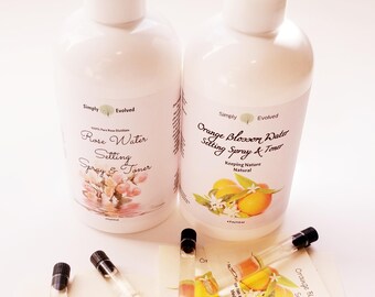 Rose Water Distillate and Orange Blossom Distillate