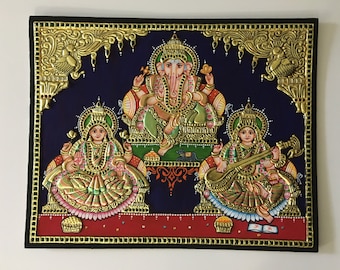 16 X 20 inch tanjore painting