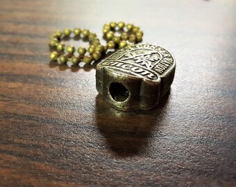 Light Pull by Encon Energy Conservation Heavy Metal Pull Lighting Supply Pull for Vintage Lamps Repair Pull