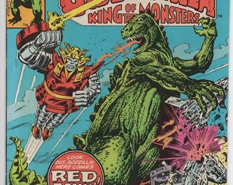 Godzilla #7 (1977 Marvel) February 1978 Marvel Comics Grade F/VF