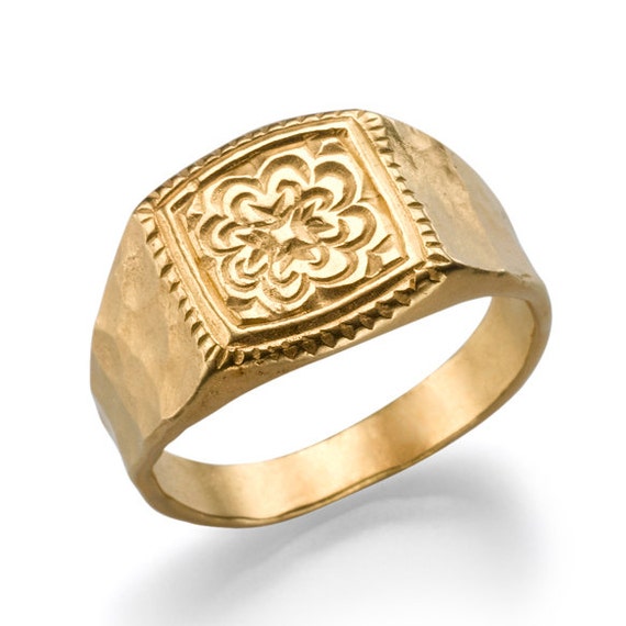 18k Gold plated ring Fashion jewelry 18K gold plating stamp