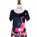 Kawaii Kimono T-shirt, full graphic, vivid color, Cotton polyester