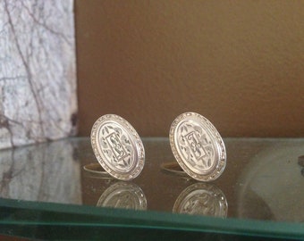Antique Hayward Cufflinks, Stamped, Circa 1915