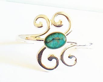 Bangle is modern, bouquet of spirals, light collection,
