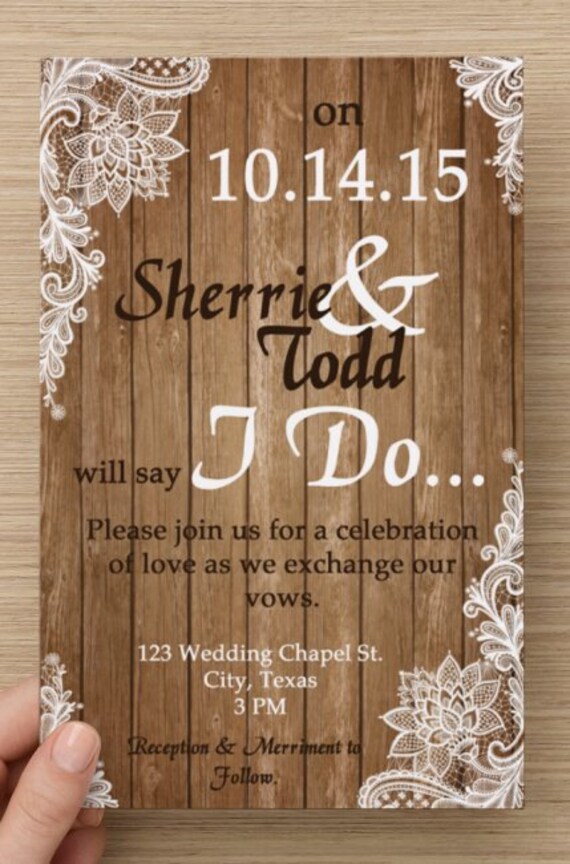 Wedding Invitations And Announcements 8