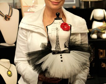 Atutudes Tiny Tuxedo Tutu - Created for the 2012 Oscars Academy Awards Celebrity Gift Lounge
