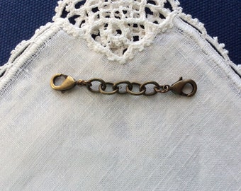 Extender, Antique Brass, Necklace, 2.5 in, 63.5 mm