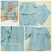 LACY Baby Dress Set Crochet Pattern 9-PieceSet Baby DRESS CarryingCoat Matinee Coat Bonnet Bloomers/DiaperCover LacyROUND Baby Shawl/Blanket