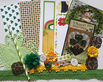 Scrapping Fun Kits St Paddy's themed Embellishment Kit