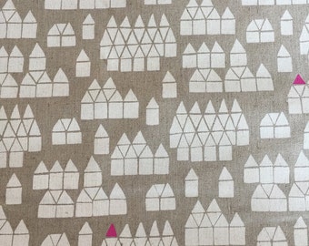 Maker Maker by Sarah Golden for Andover Fabrics Village on Neutral