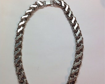 Heavy vintage sterling silver chain 1960's