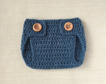 Newborn diaper cover Boy newborn photo outfit Crochet diaper cover Newborn bloomers Baby boy diaper cover Newborn boy diaper cover Baby gift