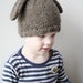 Baby Dog Hat KNITTING PATTERN / Baby Hat Dog / Baby Boy Puppy Hat / Newborn Puppy Hat / Puppy Hat / Puppy Dog Photo Prop / Dog Beanie