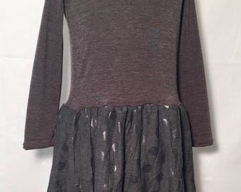 Polka dot Turtleneck dress