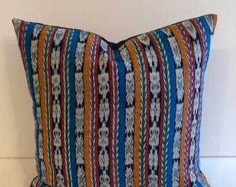 SALE Vintage Guatemalan corte pillow cover