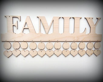 Family Celebration board, Birthday Calendar, Important dates