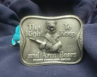 Bear Belt Buckle.