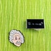 Albert Einstein E=Mc2 Enamel Pin