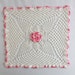 Pineapple & Rose Granny Square Doily Crochet Pattern PDF
