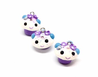 Spring Mushroom Stitch Marker