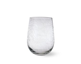 Custom Map Wine Glass