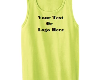 Custom Personalized Design Your Own Tank Top