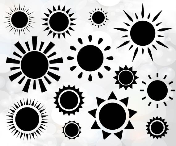 Download Sun clipart Sun svg sun clipart Sun Cutting Template SVG