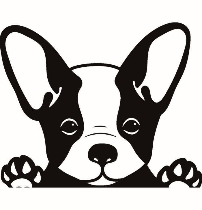 Download French Bulldog #1 Dog Breed K-9 Animal Pet Puppy Paws Canine Hound .SVG .EPS .PNG Digital ...