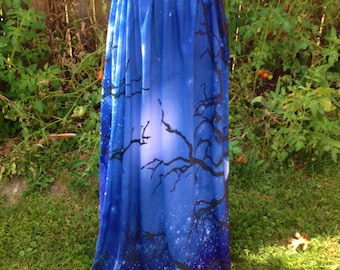 Once Upon a Midnight Dreary Long Maxi Dress