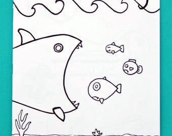 Colouring for children - 17 x 22 cm - 8 original coloring book