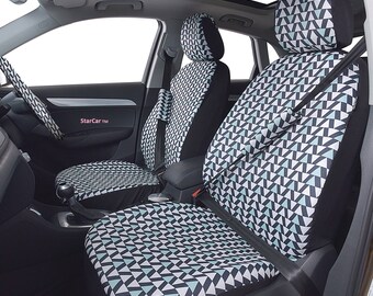 Car seat covers, steering wheel cover, car accessories for women, unisex,