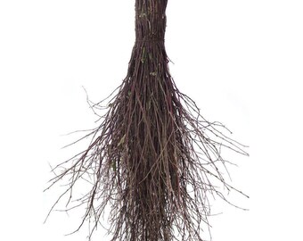 Hand Made Unique Witches Broom Straw Stick Halloween Fancy Dress Costume Accessory Womens